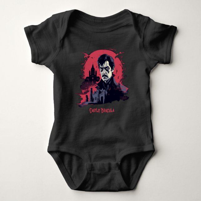 Gothic Nightmare Baby Bodysuit (Front)