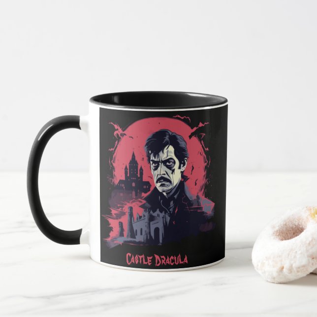 Gothic Nightmare Mug (With Donut)