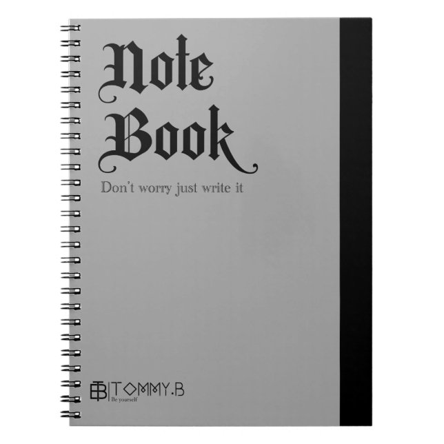 Gothic notebook  (Front)