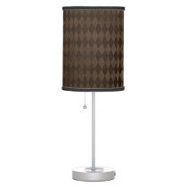 Gothic Nursery Dark Harlequin Table Lamp