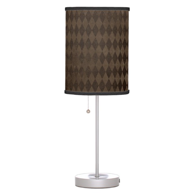 Gothic Nursery Dark Harlequin Table Lamp (Right)
