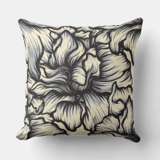 Gothic Ornate Pattern Throw Pillow