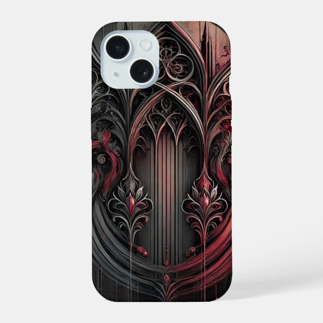 Gothic Pattern Phone Case (Back)