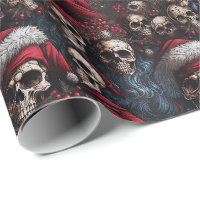 Gothic Pirate Santa Skulls Menacing Christmas