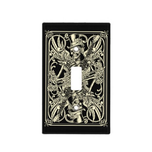 Gothic Player Light Switch Cover