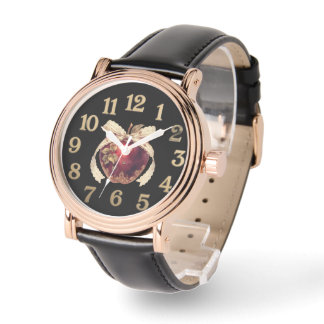 Gothic Poison Apple Dark Romance Halloween Watch