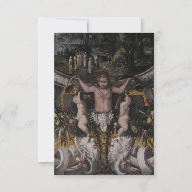 Gothic Pose ~ Invitations (Front)