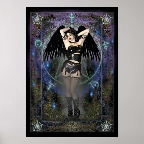 Gothic Poster _ Gothic Vampiress