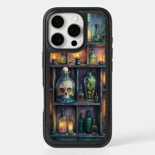 Gothic Potion Bottles - Dark Fantasy Witchy iPhone 16 Pro Case