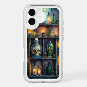 Gothic Potion Bottles - Dark Fantasy Witchy iPhone 16 Case