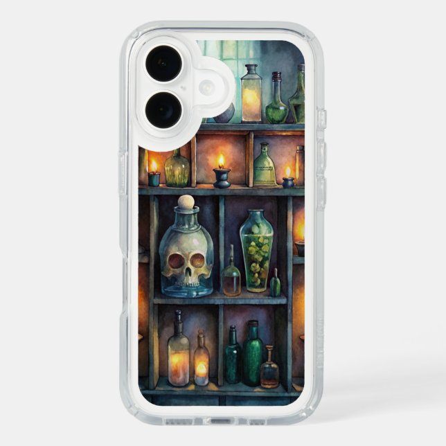 Gothic Potion Bottles - Dark Fantasy Witchy  Speck iPhone Case (Front)