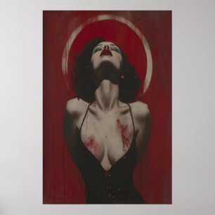 Gothic Princess, Feminist Wall Art, Lilith Woman Poster