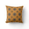 Gothic Pumpkin Orange Dusty Blue Mandala and Cross