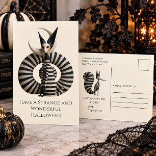 Gothic Quirky Halloween Card