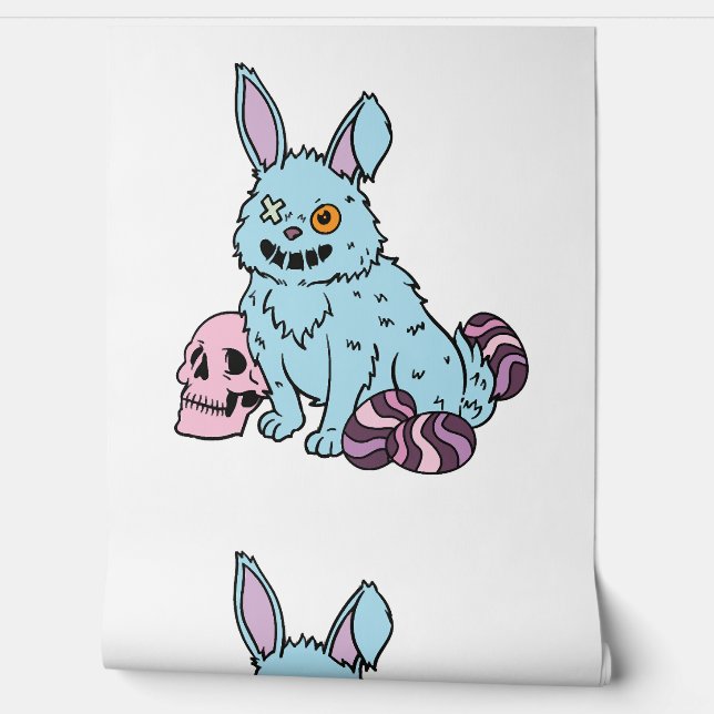 Gothic Rabbit Gothic Bunny Gothic Easter Emo Goth  Wallpaper (Unrolling)