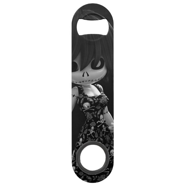Gothic Rag Dolls BW Bar Key (Front)