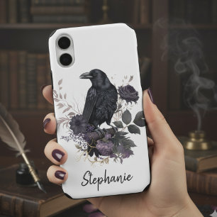 Gothic Raven Dark Academia iPhone 17 Case