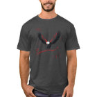 Gothic Red and Black Eagle Wings Graphic