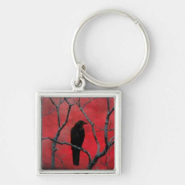 Gothic Red Keychain (Front)
