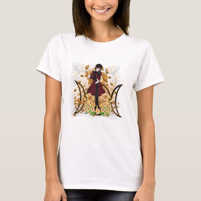 Gothic Red Riding Hood T-Shirt (Front)