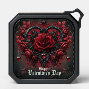 Gothic red roses Valentine's day Bluetooth Speaker