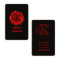 Gothic Red Wax Seal Make up artist Tattoo