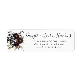 Gothic | Return Address Label