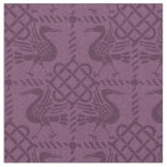 Gothic Revival Birds and Knots Fabric