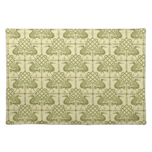 Gothic Revival Birds and Knots Placemats 20" x 14"
