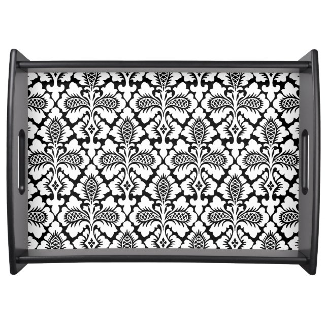 Gothic Revival Leaf Serving Tray (Front)