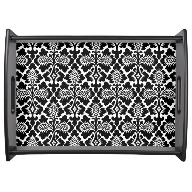 Gothic Revival Leaf Serving Tray (Front)