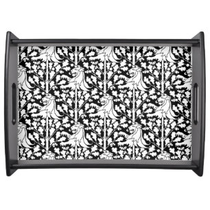 Gothic Revival Lions Serving Tray