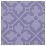 Gothic Revival Quatrefoils, Muted Violet Fabric