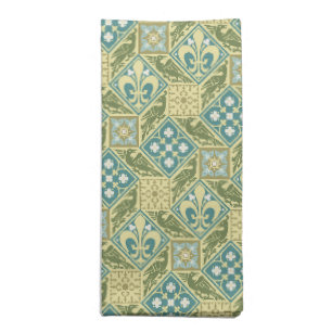 Gothic Revival Tiles 20" x 20" Dinner Napkins