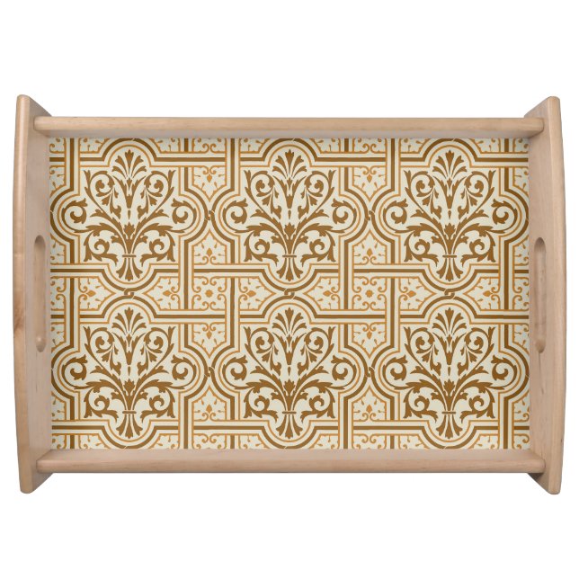 Gothic Revival Tiles Serving Tray (Front)