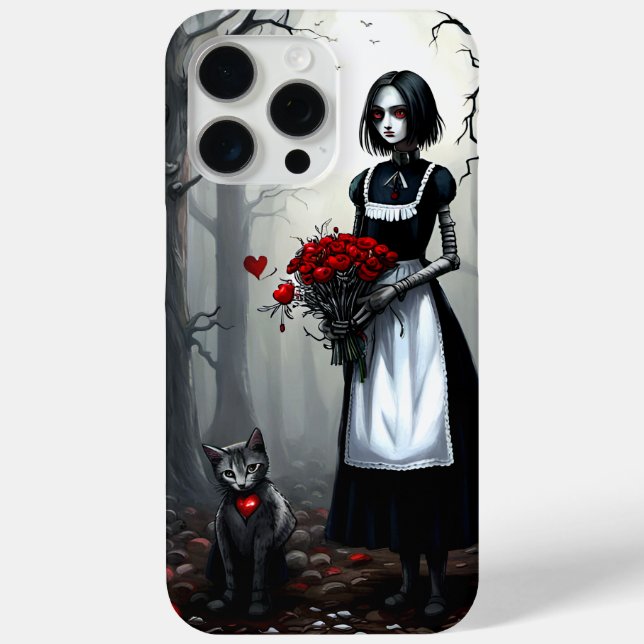 Gothic Robot Girl Case-Mate iPhone Case (Back)