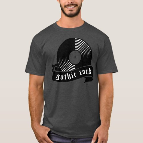 gothic rock vinyls T_Shirt