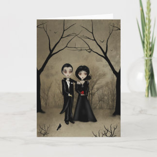 Gothic Romance Greeting Card