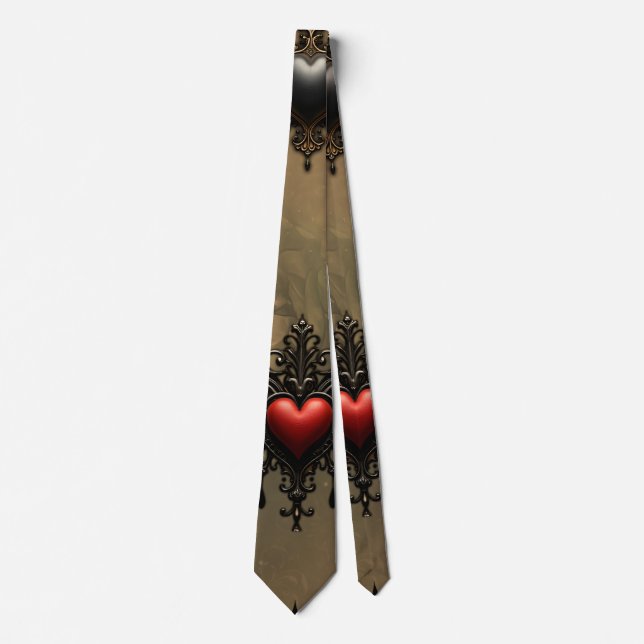 Gothic Romance: Hidden Passion Neck Tie (Front)
