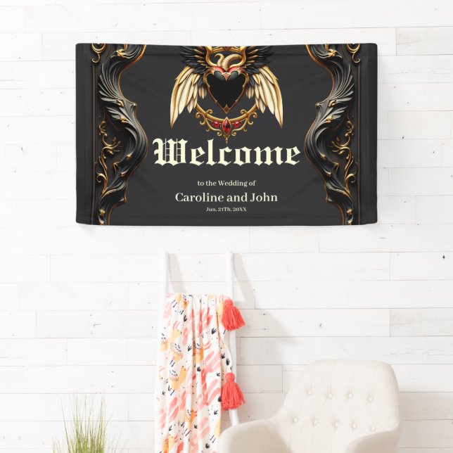 Gothic Romance, In the Shadows of Love.  Banner (Insitu)
