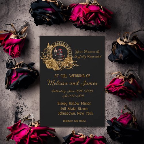 Gothic Romance Invitation