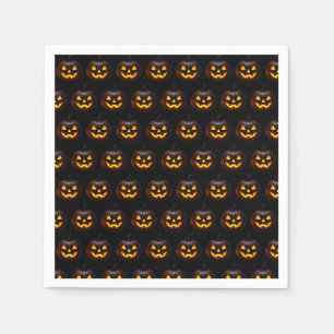 Gothic Romantic Skeleton Hand Halloween Wedding Napkins