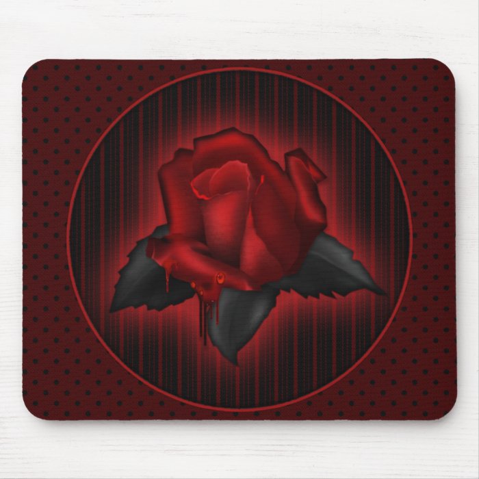 Gothic Rose Mousepad