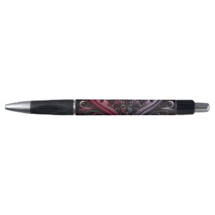 Gothic Rose Retractable Pen