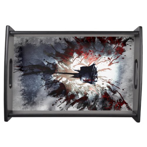 Gothic Rose Serving Tray