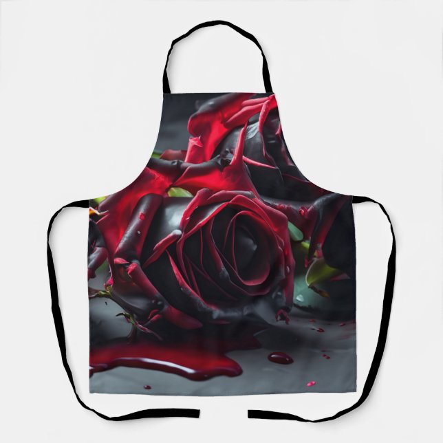 Gothic Roses Apron (Front)