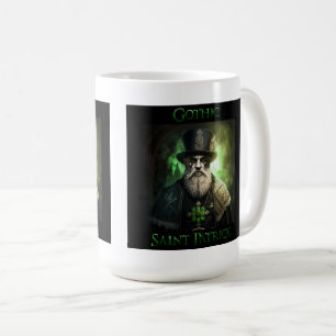 Gothic Saint Patrick Classic Mug, 15 oz Coffee Mug