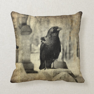 Gothic Scenes Throw Pillow