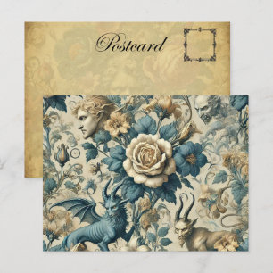 Gothic Serenade – Gothic Victorian Holiday Postcard