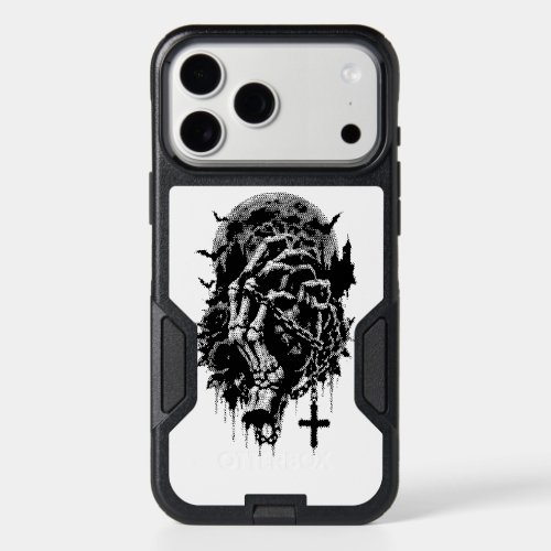 Gothic Skeleton Hands Red Roses Halloween Horror D iPhone 17 Pro Max Case